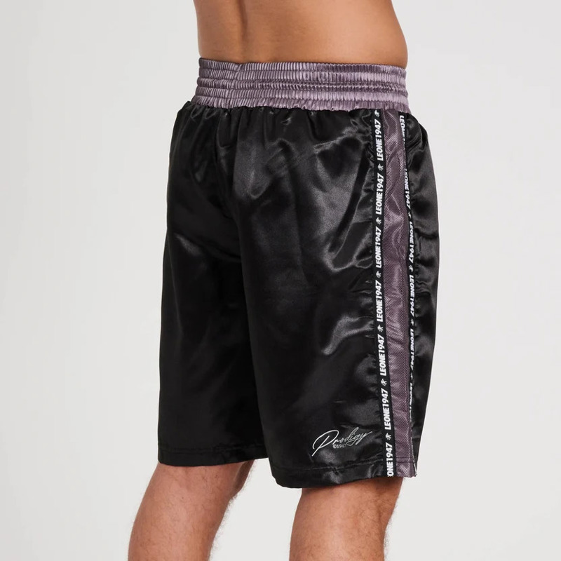 Leone prodigy BOXING SHORTS - black